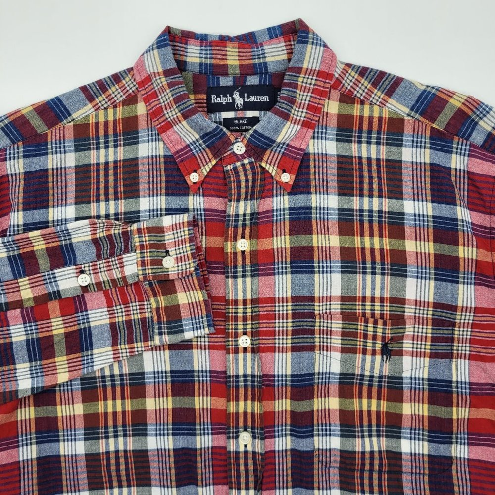 Ralph Lauren Blake long sleeve button down shirt - Size L